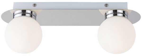 Rabalux 2111 - Plafoniera da bagno BECCA 2xG9/28W/230V IP44