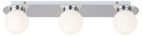 Rabalux 2112 - Plafoniera da bagno BECCA 3xG9/28W/230V IP44