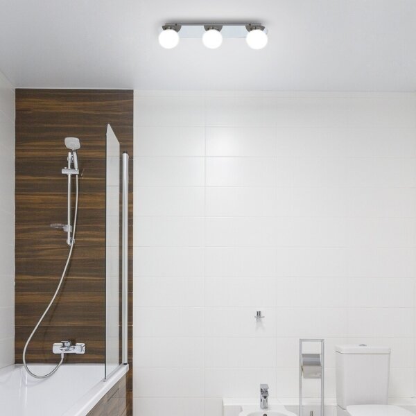 Rabalux 2112 - Plafoniera da bagno BECCA 3xG9/28W/230V IP44