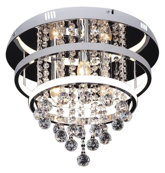 Rabalux 2237 - Lampadario da parete in cristallo PALLAS LED/32W/230V + 3xE14/40W