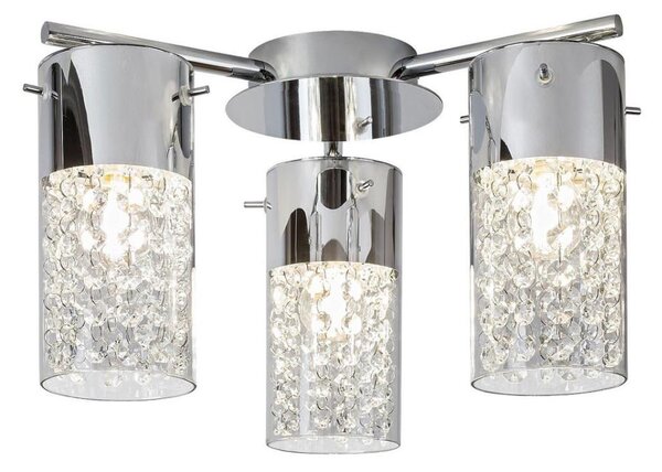 Rabalux 2195 - Plafoniera da bagno NIAGARA 3xE14/40W/230V IP44