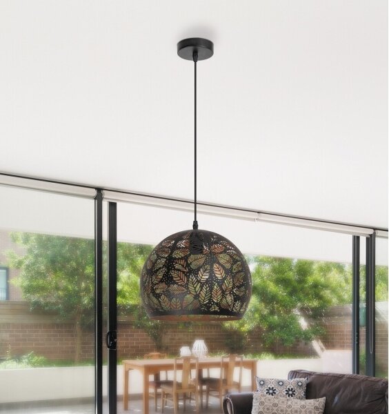 Rabalux 2276 - Lampadario a sospensione con filo MANORCA 1xE27/40W/230V