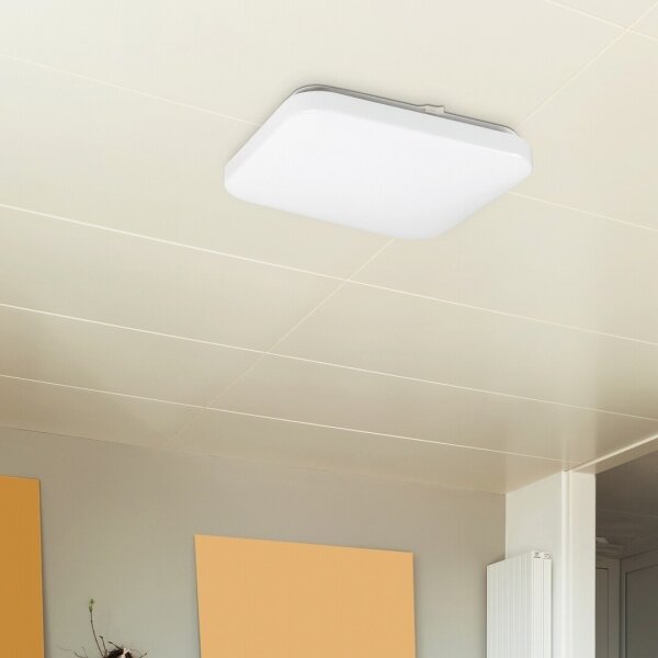 Rabalux 2286 - Lampada da soffitto LED ROB LED/20W/230V, quadrata