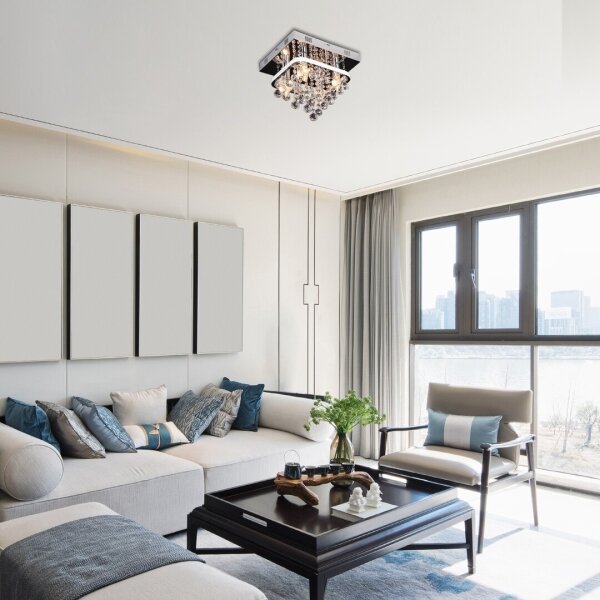 Rabalux 2238 - Lampadario da parete in cristallo PALLAS LED/23W/230V + 4xE14/40W