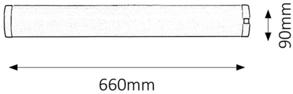 Rabalux 2329 - Lampada sottopensile SOFT G13/18W/230V