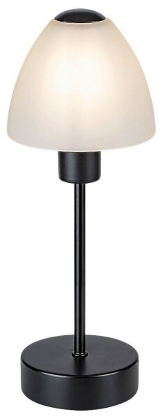Rabalux 2296 - Lampada da tavolo dimmerabile LYDIA 1xE14/40W/230V nero