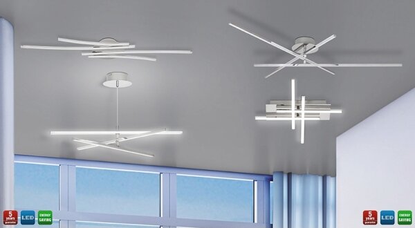 Rabalux 2480 - LED Lampadario MEREDITH LED/18W/230V