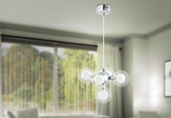 Rabalux 2623 - Lampadario BRIELLA 5xG9/28W