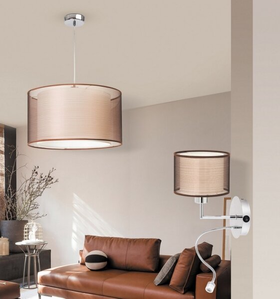 Rabalux 2629 - Applique ANASTASIA E27/60W + LED/1W