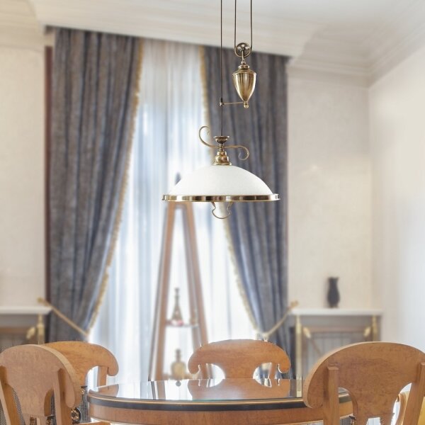 Rabalux 2756 - Lampadario ELISETT 1xE27/60W/230V