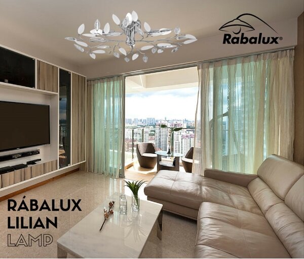 Rabalux 2839 - Plafoniera LILIAN 4xE14/40W/230V