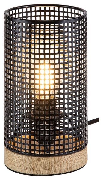 Rabalux 3180 - Lampada da tavolo BOOGIE 1xE14/25W/230V faggio