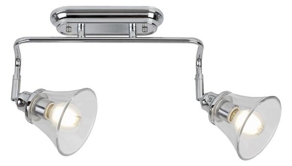 Rabalux 3208 - Faretto da bagno ANTOINE 2xE14/40W/230V IP44