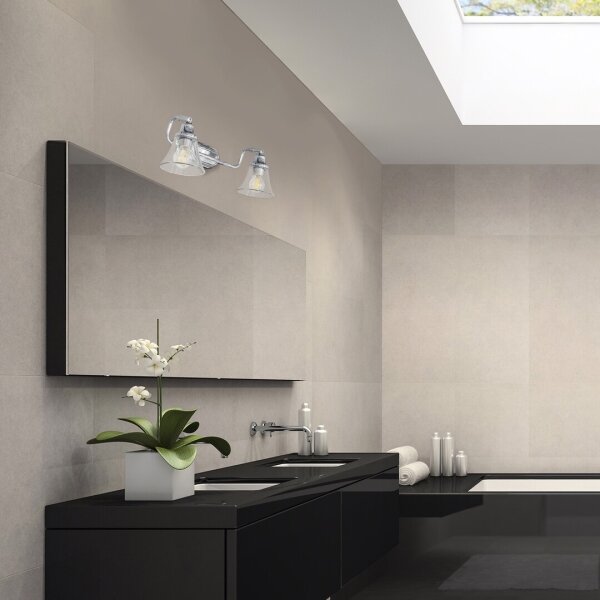 Rabalux 3208 - Faretto da bagno ANTOINE 2xE14/40W/230V IP44