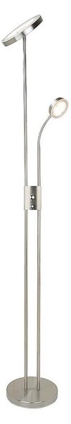 Rabalux 3239-LED Lampada da terra dimmerabile OPHUS LED 18,5W+4,5W cromo