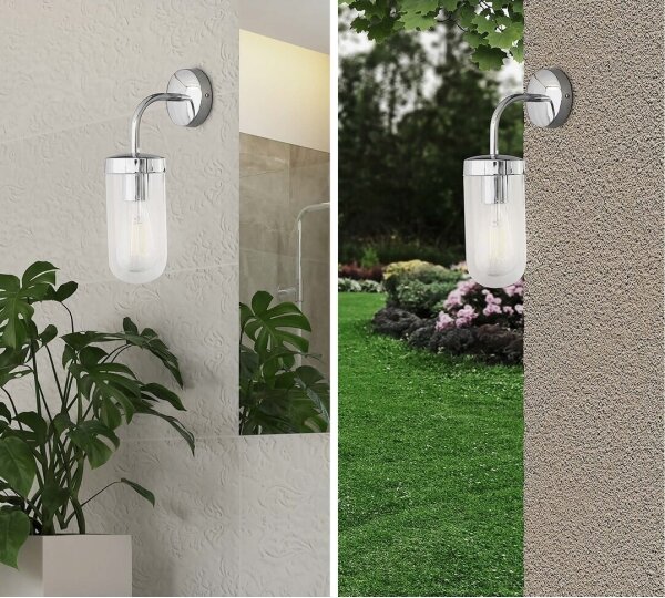 Rabalux 3310 - Applique da bagno YAGO 1xE27/60W/230V IP44 nero