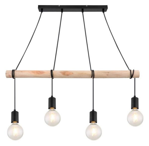 Rabalux 3980 - Lampadario a sospensione con filo PABLO 4xE27/40W/230V
