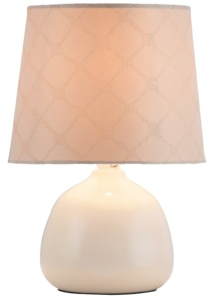 Rabalux 4380 - Lampada da tavolo ELLIE E14/40W beige