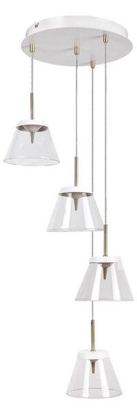 Rabalux 5032 - Lampadario LED a sospensione con filo AVIANA 4xLED/6W/230V
