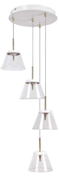 Rabalux 5032 - Lampadario LED a sospensione con filo AVIANA 4xLED/6W/230V
