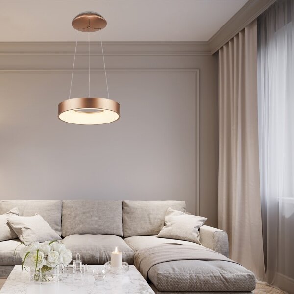 Rabalux - Lampadario LED a sospensione con filo CARMELLA LED/50W/230V diametro 60 cm