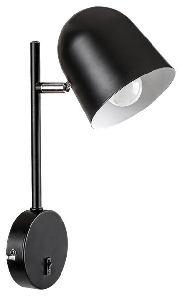 Rabalux 5242 - Lampada da muro EGON 1xE14/40W/230V nera