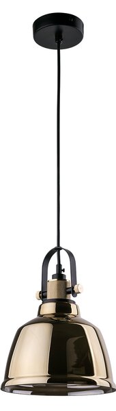 Lampadario AMALFI nero e oro 1xE27x60W in vetro, dimensioni: 150x20x20 cm, IP20, Nowodvorski Lighting