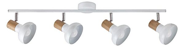 Rabalux 5947 - Faretto HOLLY 4xE14/40W/230V bianco