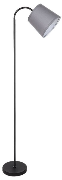Rabalux 6639 - Lampada da terra GODRIC 1xE27/25W/230V grigio