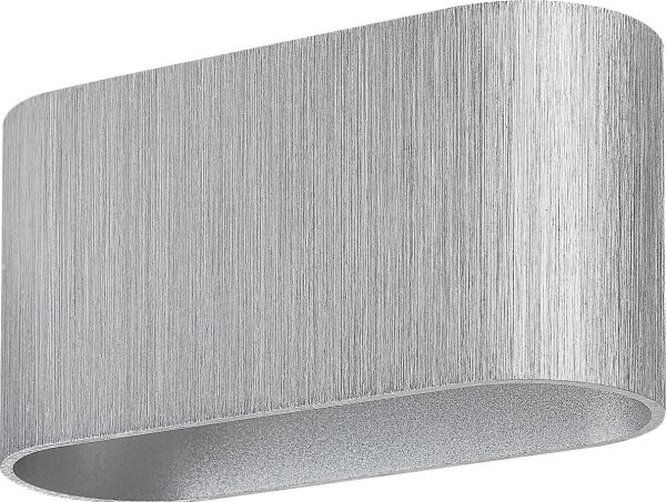 Rabalux 7025 - Applique KAUNAS 1xG9/10W/230V grigia