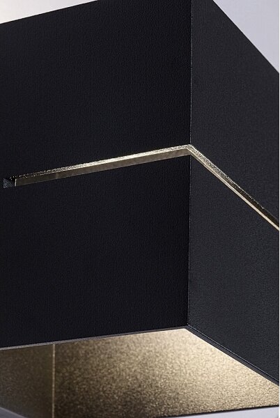 Rabalux 7017 - Applique KAUNAS 1xG9/10W/230V nera