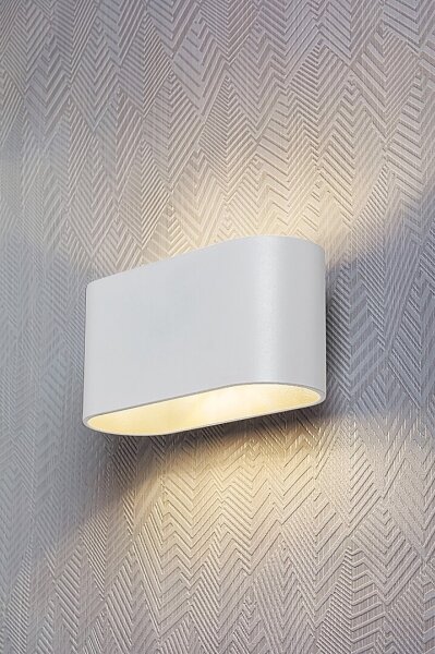 Rabalux 7024 - Applique KAUNAS 1xG9/10W/230V bianco
