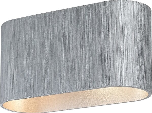 Rabalux 7025 - Applique KAUNAS 1xG9/10W/230V grigia