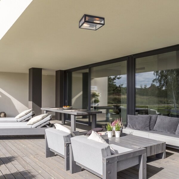 Rabalux 7070 - Plafoniera da esterno ZATON 2xE27/60W/230V IP23
