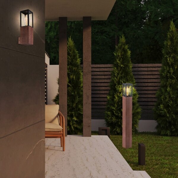 Rabalux 7195 - Lampada da parete esterna WALES 1xE27/60W/230V IP44