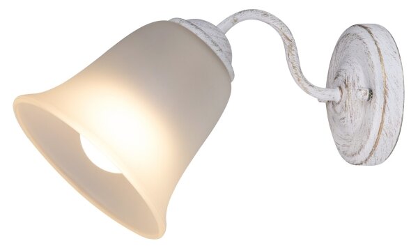 Rabalux 7259 - Applique FABIOLA 1xE27/40W/230V bianco
