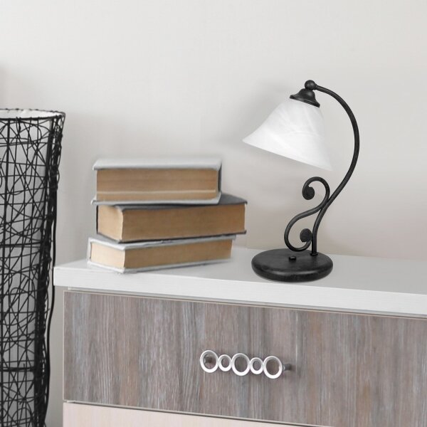 Rabalux 7772 - Lampada da tavolo DOROTHEA 1xE14/40W/230V
