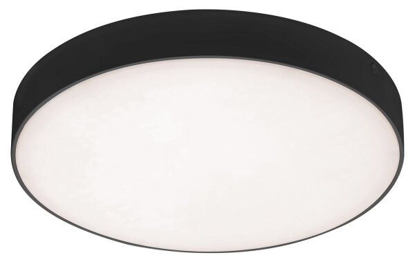 Rabalux - Plafoniera LED/18W/230V 2800-6000K IP44 nera