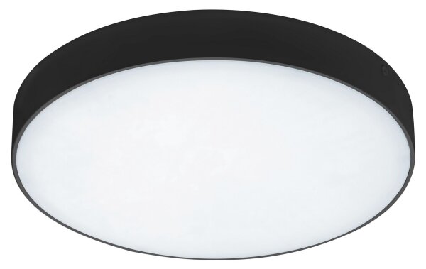 Rabalux - Plafoniera LED/18W/230V 2800-6000K IP44 nera