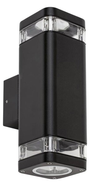 Rabalux - Applique da esterno 2xGU10/25W/230V IP44 nero