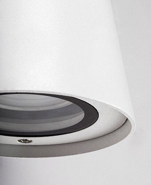 Rabalux - Applique da esterno 1xGU10/35W/230V IP54 bianca