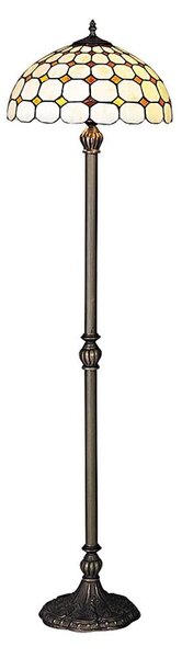 Rabalux 8078 - Lampada da terra Tiffany in vetro colorato MARVEL 2xE27/60W/230V