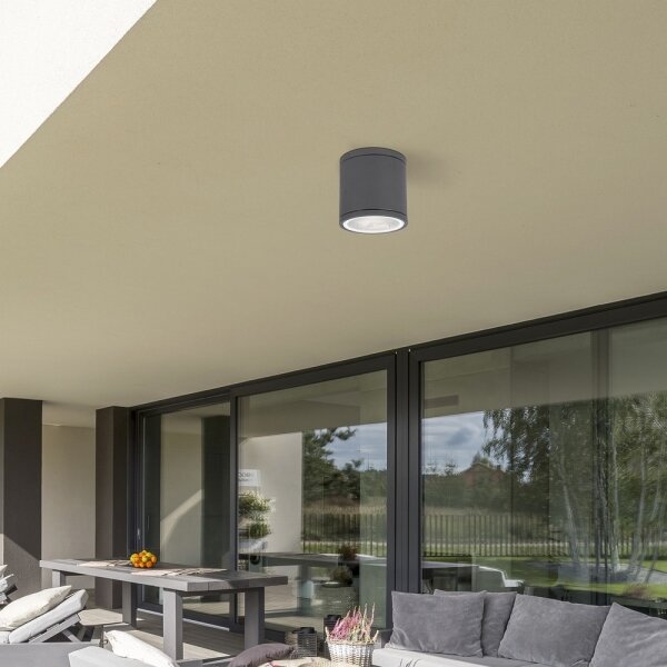Rabalux 8150 - Plafoniera da esterno AKRON 1xGU10/35W/230V IP54