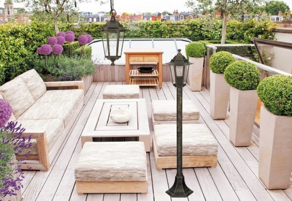 Rabalux 8240 - Lampada da esterno VELENCE 1xE27/60W/230V 105 cm