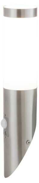 Rabalux 8266 - Applique da esterno con sensore INOX TORCH 1xE27/25W/230V