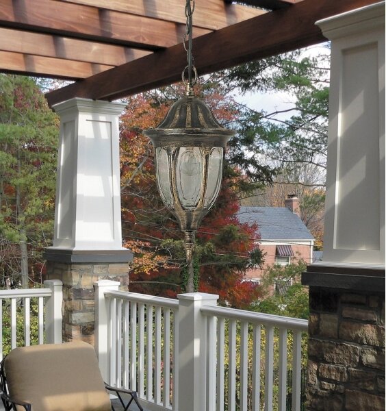 Rabalux 8374 - Lampadario da esterno MILANO 1xE27/60W/230V