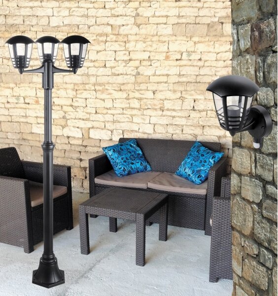 Rabalux 8569 - Lampada da esterno MARSEILLE 3xE27/60W/230V IP44 1,9m