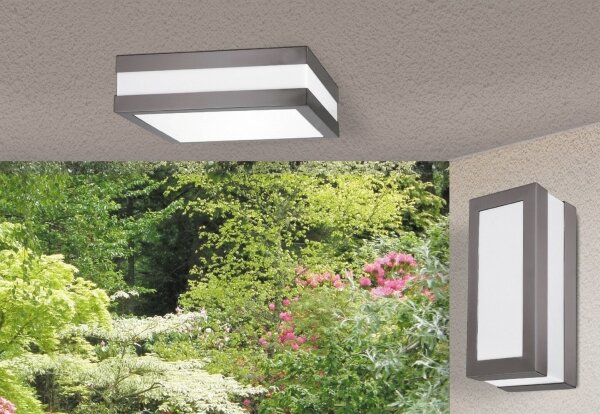 Rabalux 8683 - Applique da esterno STUTTGART 1xE27/14W/230V