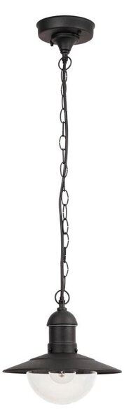Brilagi - Lampada sospesa per esterni MOLDE 1xE27/60W IP44 nera