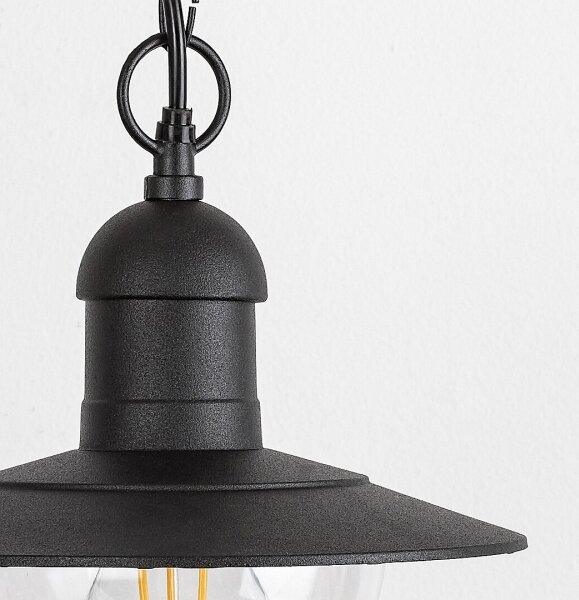 Brilagi - Lampada sospesa per esterni MOLDE 1xE27/60W IP44 nera